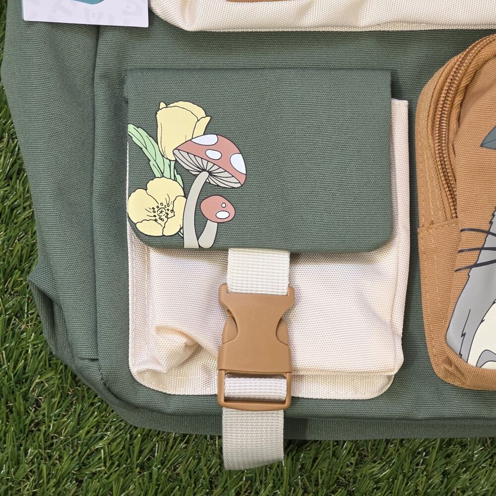 Studio Ghibli My Neighbor Totoro Built-Up Backpack New - Picture 6 of 7